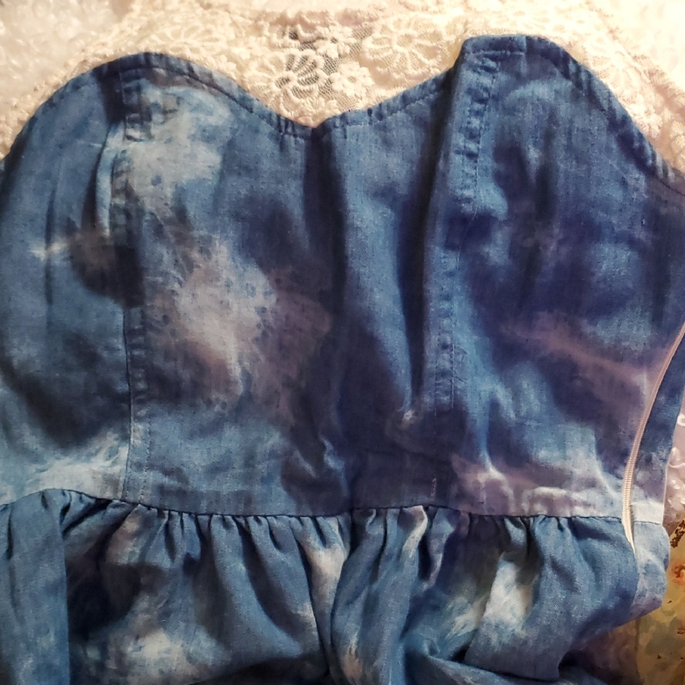 🦋🧚‍♀️UK2LA  Cute Mini Dress with Lace Top